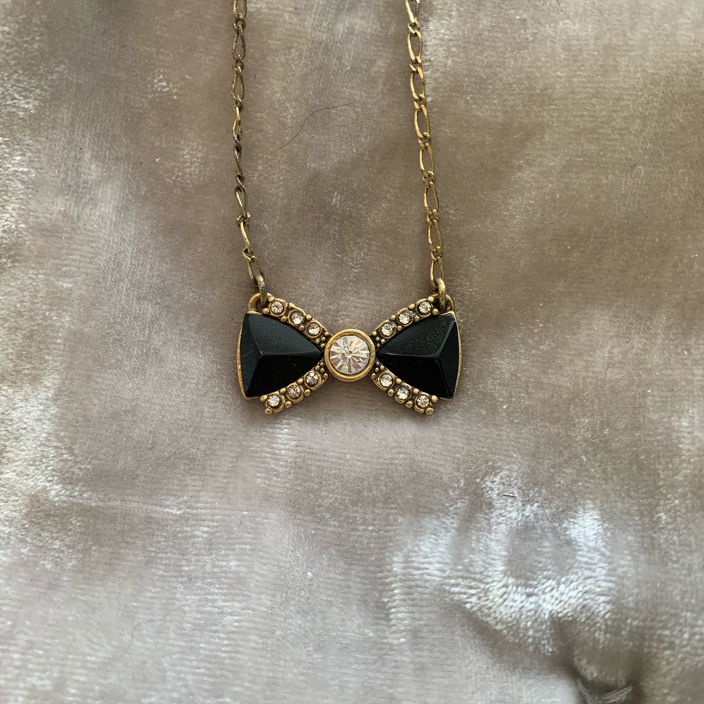 J Crew Bow Necklace